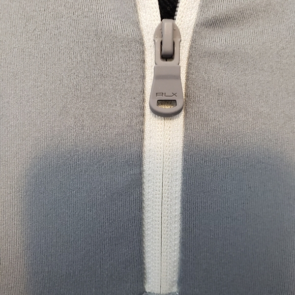 RLX Ralph Lauren Color-Blocked Jersey Zip Pullover Tailored Fit XL - Picture 3 of 16